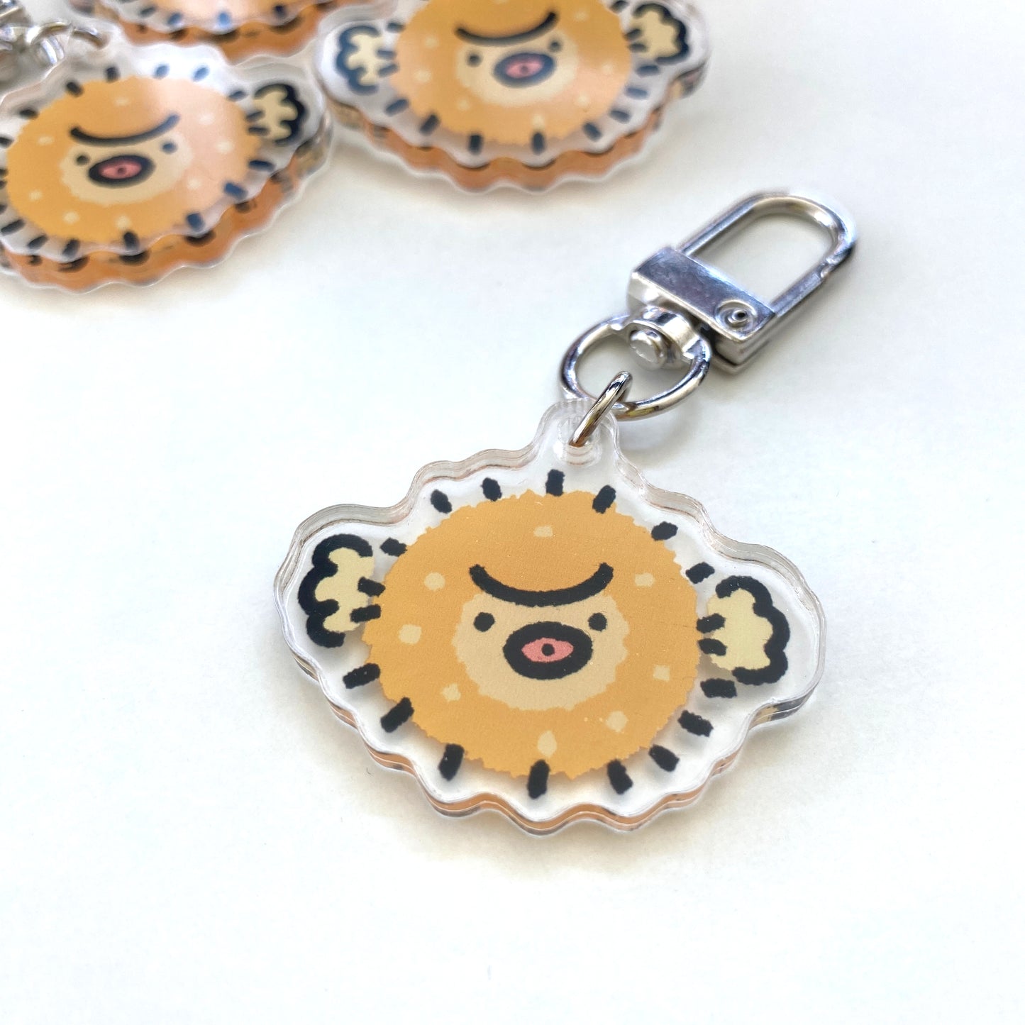 Pufferfish Keychain