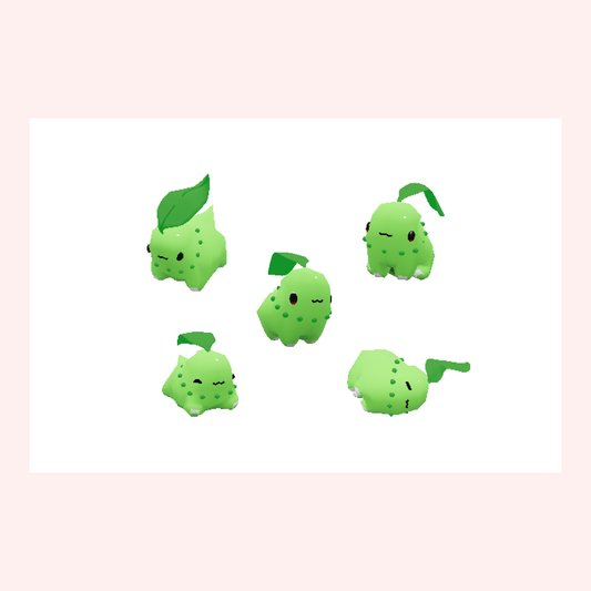 Chikorita Print (4x6)