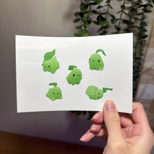 Chikorita Print (4x6)
