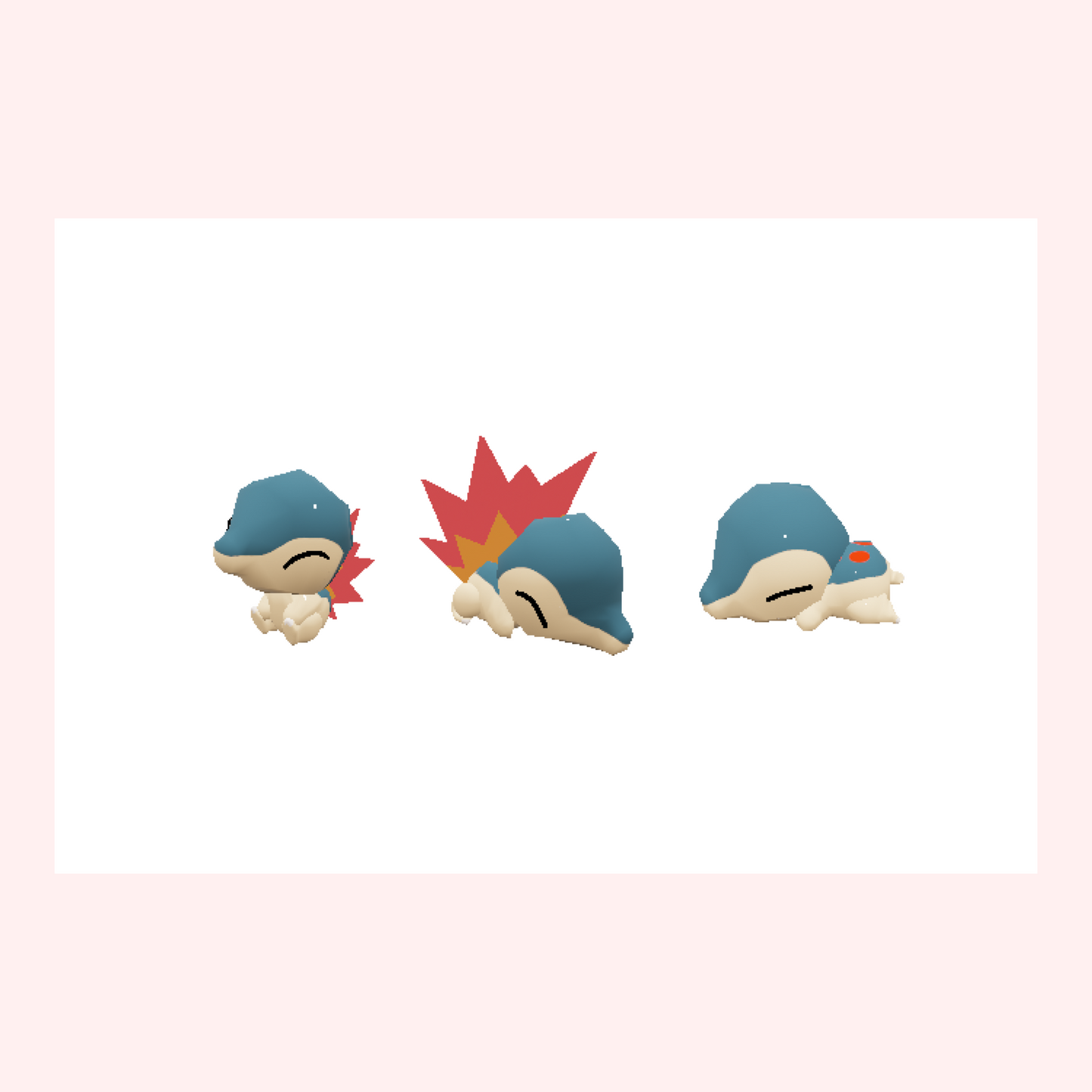 Cyndaquil Print (4x6)