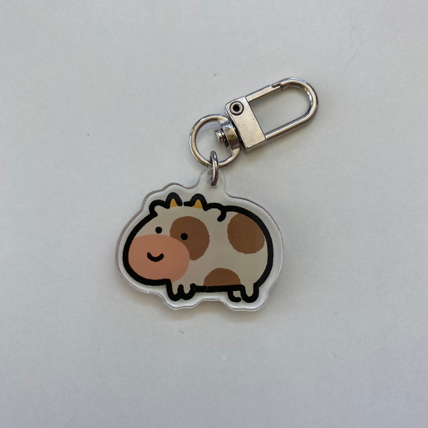 Cow Keychain