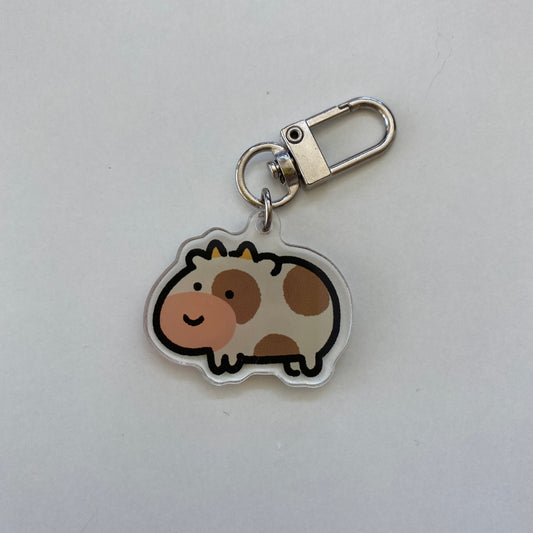 Cow Keychain